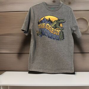 365 Kids from Garanimals Dino T-Rex "The Great Out-Roars" Size 8 T-Shirt Boys